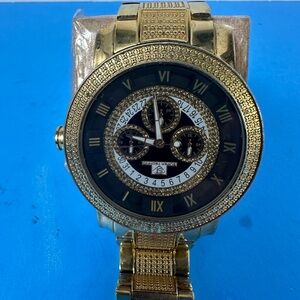 Super Techno Gold Analog Watch